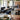 Commercial Horizontal Stripe Bench Seating forSalons, Restaurants,barber shops
