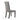 Randall Stud Detail Linen Effect Steel Grey in Black Legs