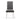 Randall Stud Detail Linen Effect Steel Grey in White Legs