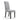 Randall Stud Detail Linen Effect Silver Grey in Black Legs