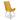 Mako Swivel Leather Effect Yellow Dining Chair
