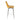 Mako Swivel Leather Effect Yellow Bar Chair