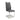 Toledo Leather Effect Grey Dining Chair
