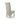 Krista Roll Back Bonded Leather Ivory Dining Chair