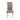 Karta Scroll Back Tweed Oatmeal Dining Chair