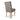 Moseley Waffle Flax Effect Light Brown Dining Chair in Natural Legs