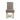 Moseley Waffle Flax Effect Light Brown Dining Chair in Natural Legs